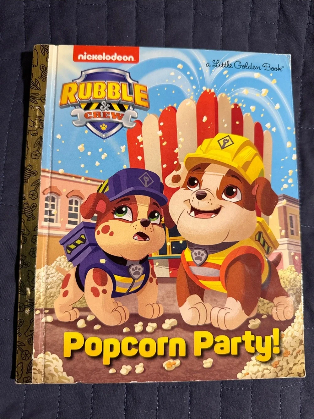 Nickelodeon Paw Patrol Halloween and Rubble Crew books